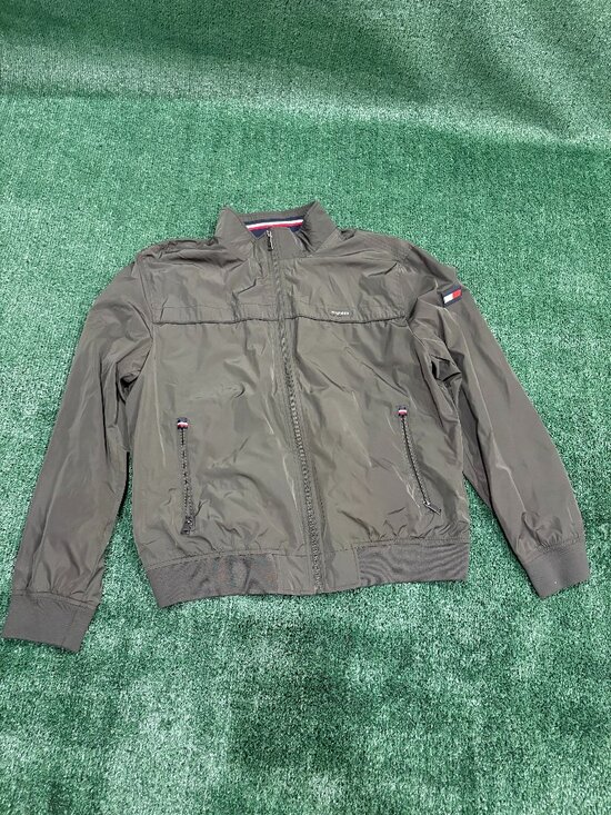 Tommy Hilfiger Other - Tommy Hilfiger Olive Green Windbreaker Jacket Men’s Large